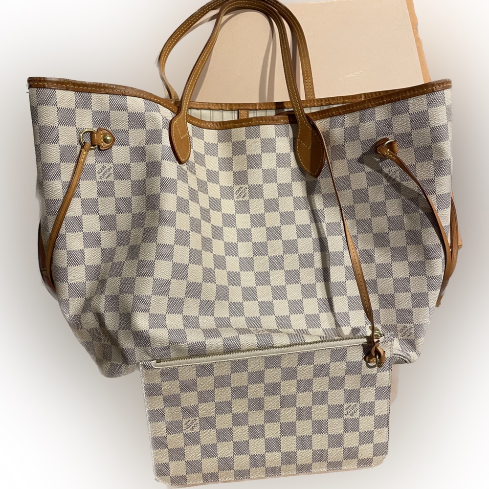 Louis Vuitton iconic neverfull NM tote bag